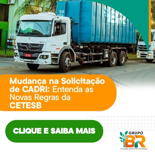 Mudança na Solicitação de CADRI