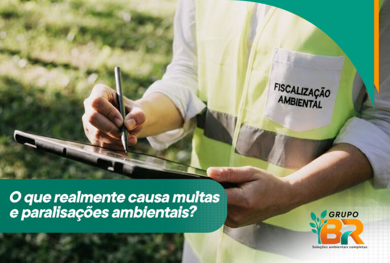O que realmente causa multas e paralisações ambientais?