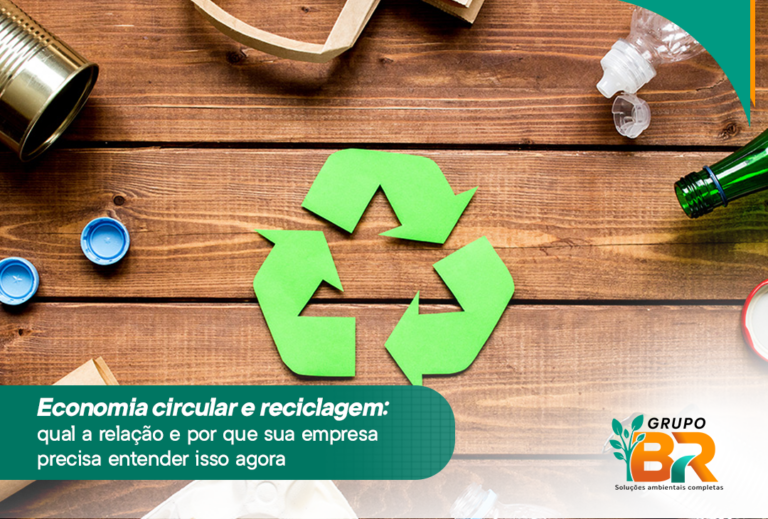 Economia circular e reciclagem: qual a relação e por que sua empresa precisa entender isso agora