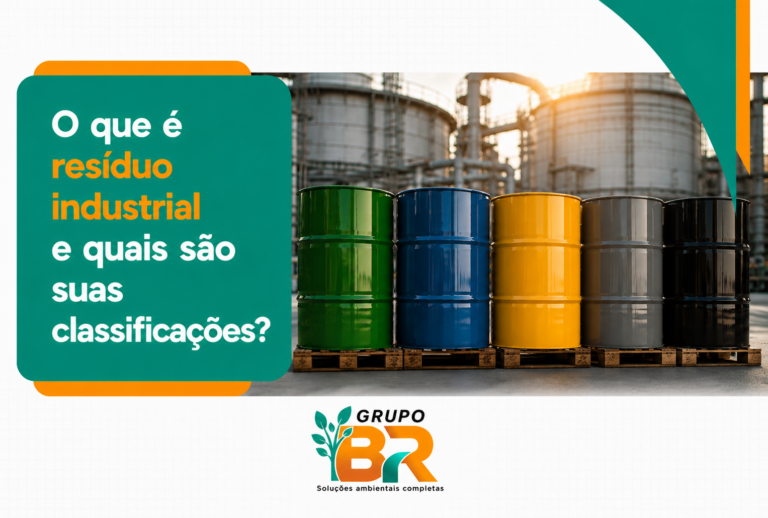 O que é resíduo industrial e quais são suas classificações? 
